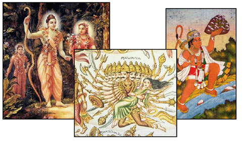 hanumanasana Hanumanasana, Ramayana