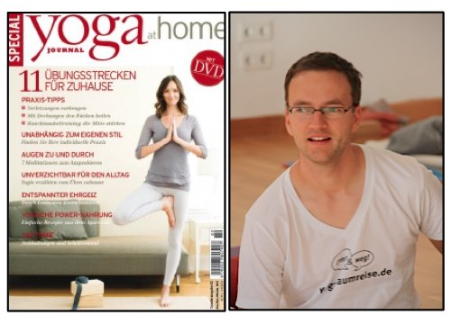 Yoga Tipps für zu Hause im Yoga Journal Sonderheft Yoga Tipps für zu Hause im Yoga Journal Sonderheft