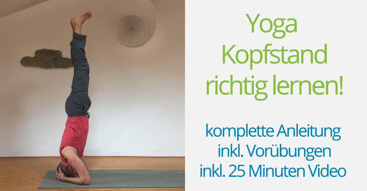 Yoga Kopfstand Anleitung