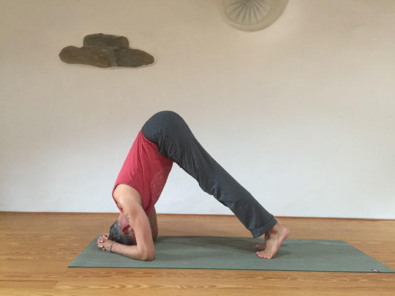 Yoga Kopfstand Anleitung