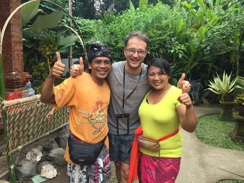 Auszeit Bali meine Gastfamilie bei Ubud