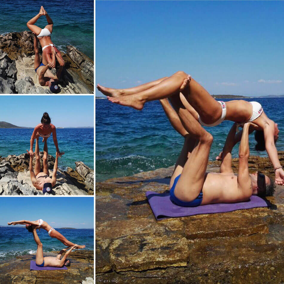 Yoga Segel Reise Acro-Yoga