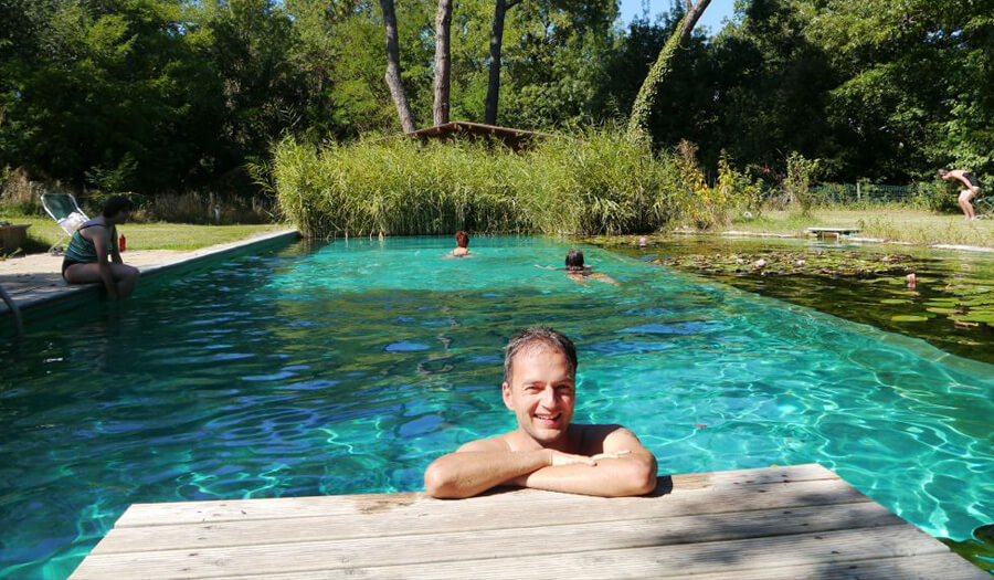 Yoga Urlaub Toskana Süden mit Natur Pool Feeling