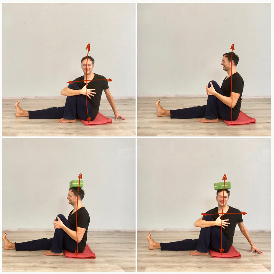 Yoga Übung für Anfänger