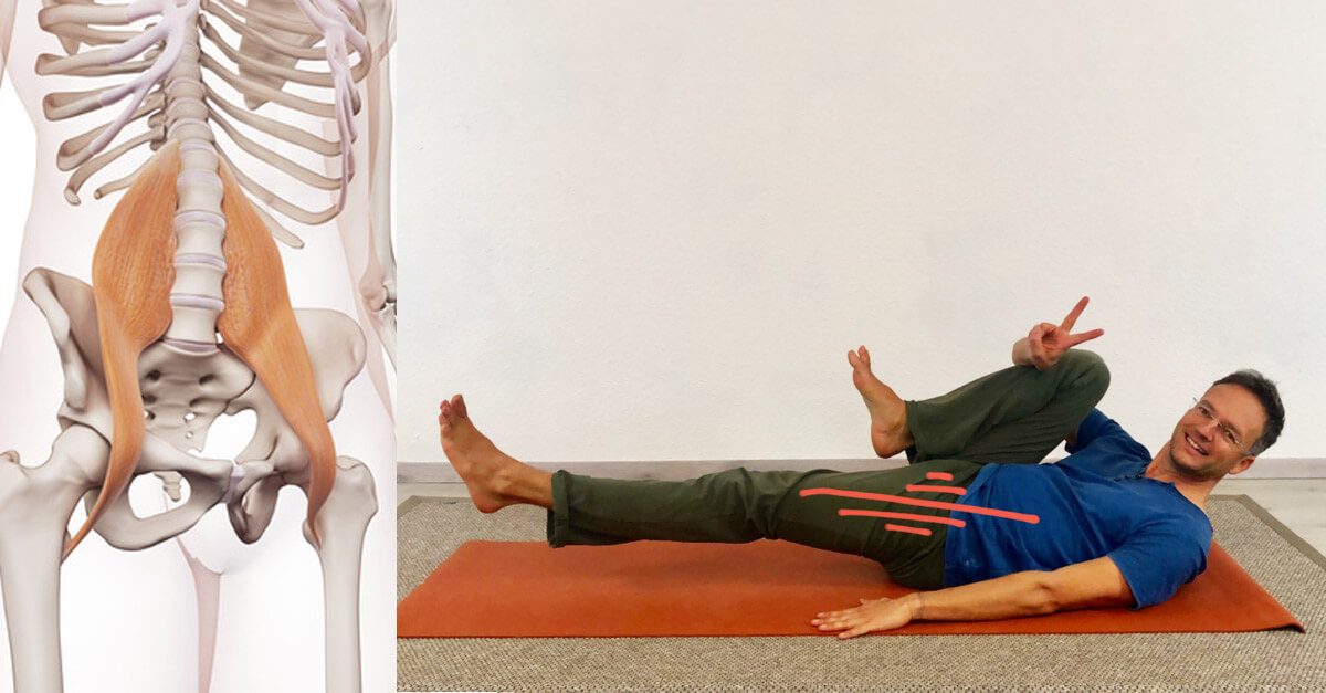 Psoas dehnen yoga