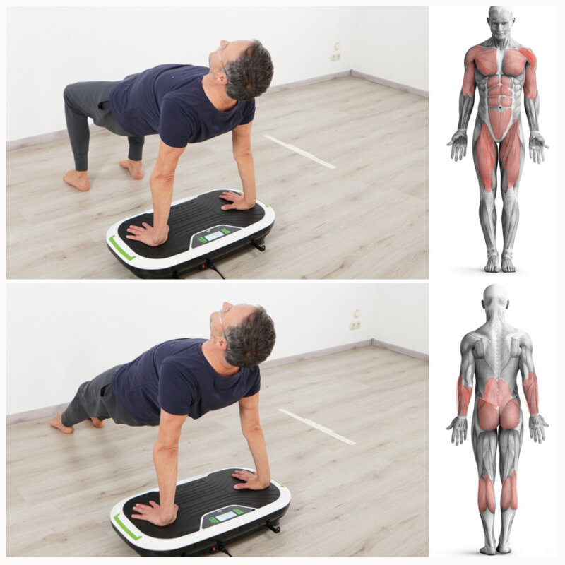 Die 8 BESTEN Vibrationsplatte Übungen für dich | YOGABASICS