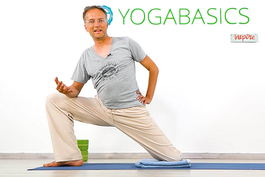 Schneidersitz lenen - Yoga Übung 3