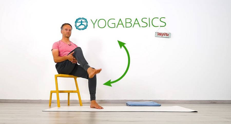 Yoga Hocke lernen Übung 2
