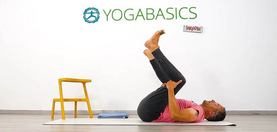 Yoga Hocke lernen Übung 4Variante