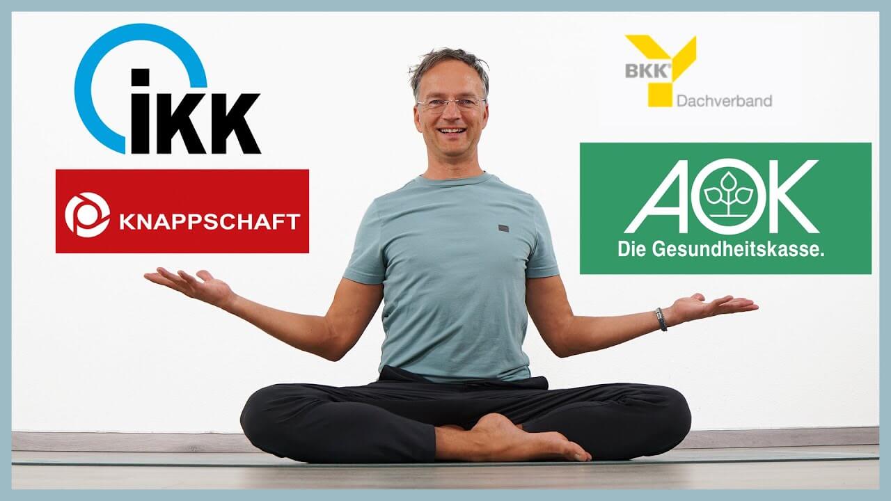 Krankenkassen übernehmen Yogakurs