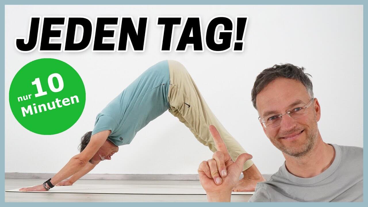 tägliche Dehnübungen